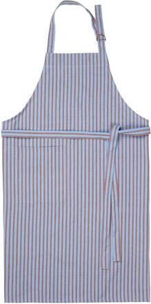 Broste Copenhagen Stripes forkle, lilla/blått