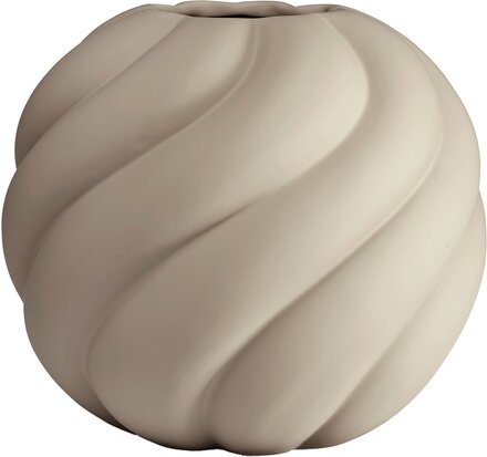 Cooee Design Twist Ball vase 20 cm, sand