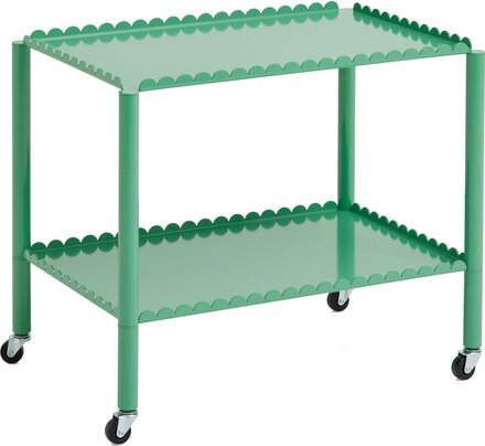 HAY Arcs Trolley Low vogn, jade green