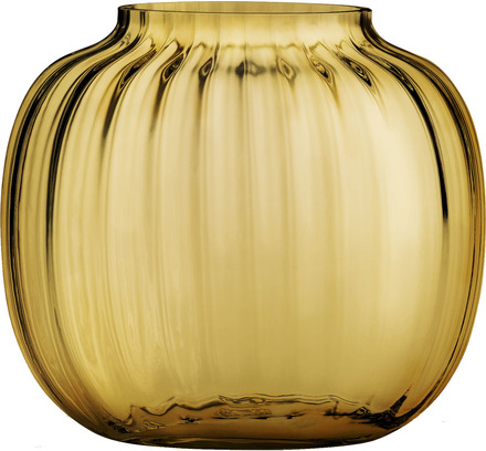 Holmegaard Primula vase, 12,5 cm., amber