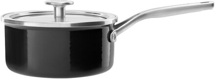 KitchenAid Cookware Collection Kasserolle med lokk, svart 20 cm