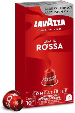 Lavazza Qualità Rossa Kaffekapsler, 10 stk