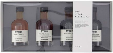 Nicolas Vahé The syrup collection gaveeske, 4 x 10 cl