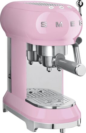 Smeg Espressomaskin 50-tals stil rosa