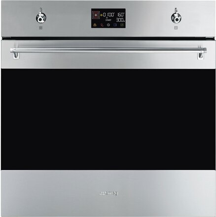 Smeg SO6302M2X innbygget ovn, 68 liter, rostfritt stål