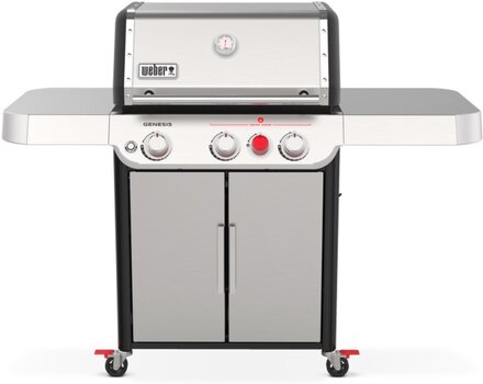 Weber Genesis S-325s gassgrill, rustfritt stål