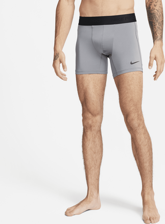 Nike Pro Men's Dri-FIT Brief Shorts - Grey - 50% Recycled Polyester