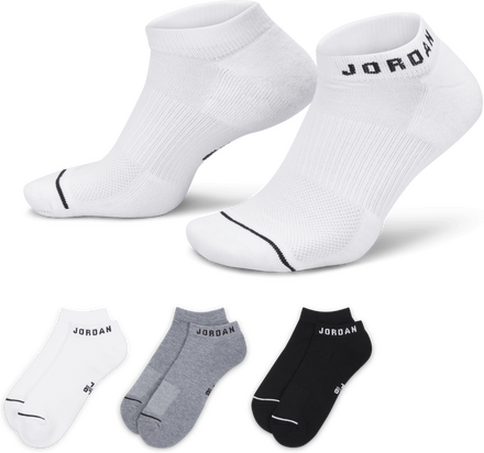 Nike Jordan Everyday No-Show Socks (3 Pairs) - Multi-Colour