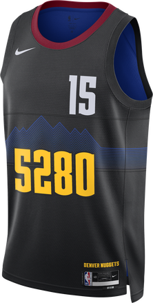 Nikola Jokić Denver Nuggets City Edition 2023/24 Men's Nike Dri-FIT NBA Swingman Jersey - Black - 50% Recycled Polyester