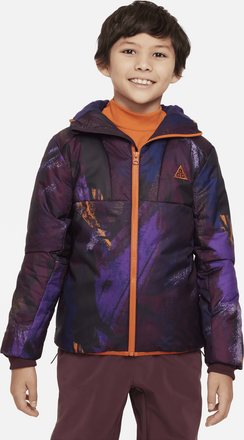 Nike ACG Storm-FIT 'Rope De Dope' Older Kids' Loose Jacket - Purple - 50% Recycled Polyester