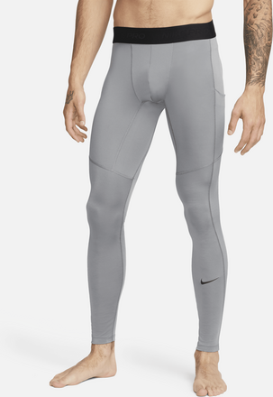 Nike Pro Men's Dri-FIT Fitness Tights - Grey - 50% Recycled Polyester