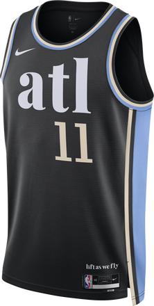 Trae Young Atlanta Hawks City Edition 2023/24 Men's Nike Dri-FIT NBA Swingman Jersey - Black - 50% Recycled Polyester