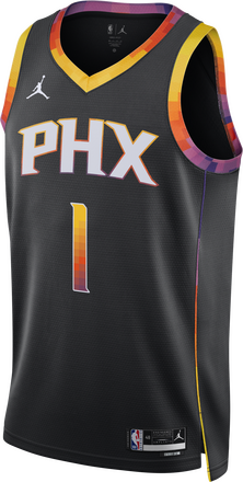 Phoenix Suns Statement Edition Men's Jordan Dri-FIT NBA Swingman Jersey - Black - 50% Recycled Polyester