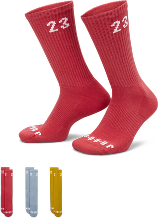 Nike Jordan Essentials Crew Socks (3 Pairs) - Multi-Colour