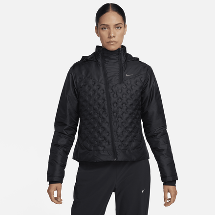 Nike Therma-FIT ADV Repel AeroLoft Women's Running Jacket - Black - 50% Recycled Polyester