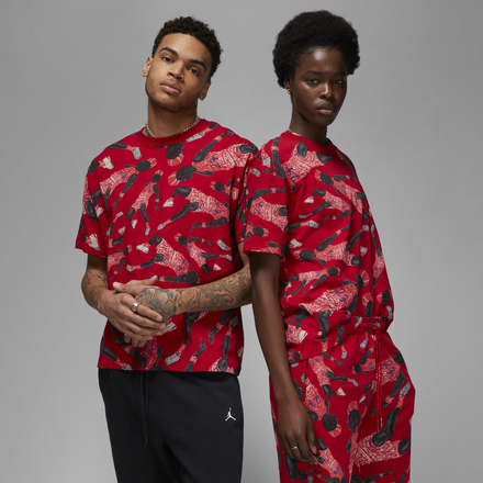 Nike Jordan Artist Series by Parker Duncan Graphic T-Shirt - Red