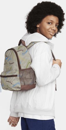 Nike Brasilia JDI Kids' Mini Backpack (11L) - Brown - 50% Recycled Polyester