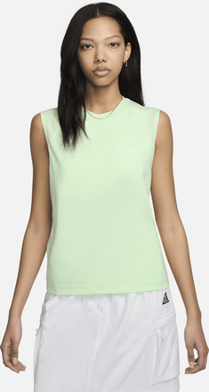 Nike ACG Dri-FIT ADV 'Goat Rocks' Women's Sleeveless Tank Top - Green - 50% Recycled Polyester