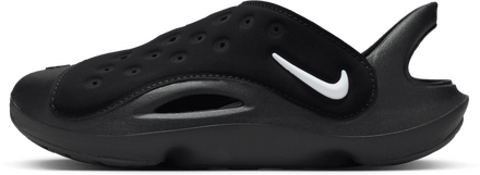 Nike Aqua Swoosh Younger Kids' Sandals - Black