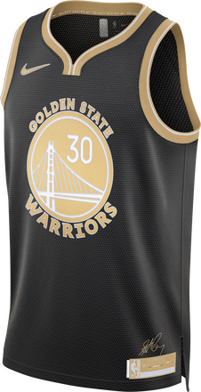 Stephen Curry Golden State Warriors 2024 Select Series Men's Nike Dri-FIT NBA Swingman Jersey - Black - 50% Recycled Polyester
