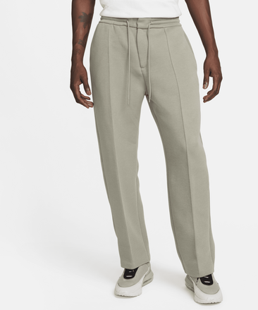Nike Sportswear Tech Fleece Re-Imagined Men's Loose-Fit Open-Hem Tracksuit Bottoms - Grey - 50% Sustainable Blends