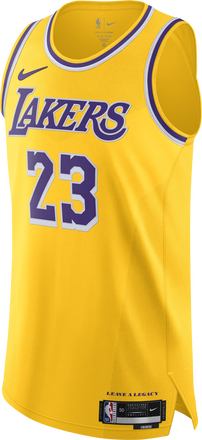 Los Angeles Lakers Icon Edition 2022/23 Men's Nike Dri-FIT ADV NBA Authentic Jersey - Yellow - 50% Recycled Polyester