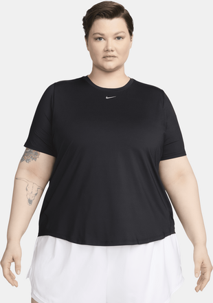 Nike One Classic Women's Dri-FIT Short-Sleeve Top - Black - 50% Recycled Polyester