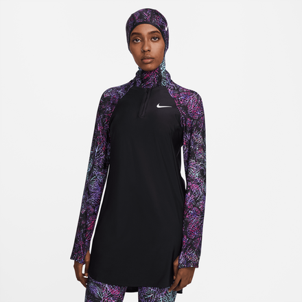 Nike Victory Women's Full Coverage Swim Tunic - Black