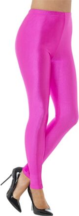 80-tals Disco Spandex Leggings Rosa - Medium