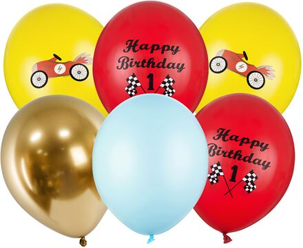 Ballonger Happy Birthday 1 - 6-pack