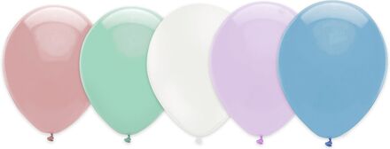 Ballonger Pastell Flerfärgade - 10-pack
