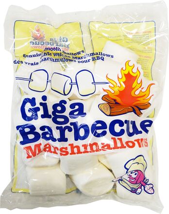 BBQ Giga Marshmallows - 400 gram