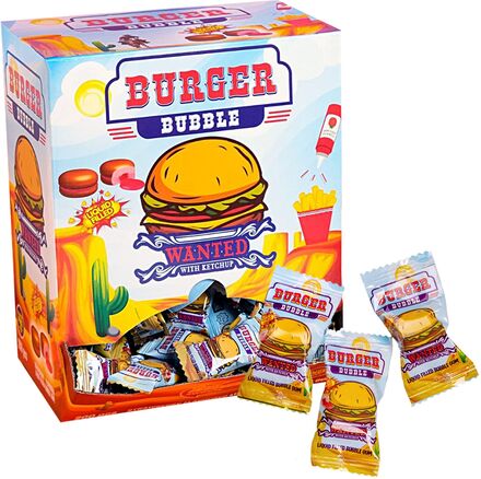 Burger Bubble Gum Automat - 1 kg