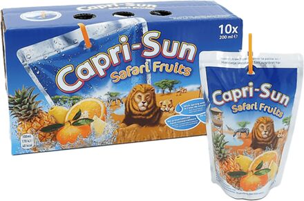 Capri-Sun Safari Fruit Storpack - 10-pack