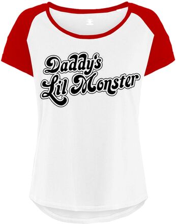 Daddys Lil Monster Suicide Squad Dam T-shirt - Medium