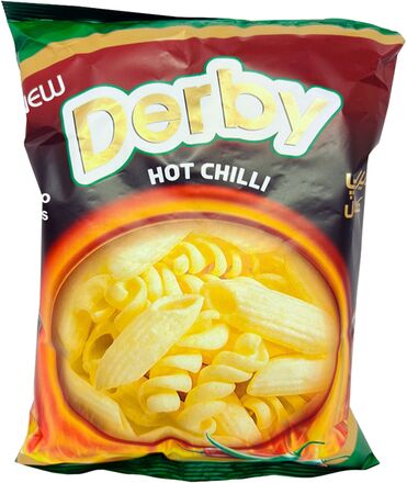 Derby Chips Hot Chili - 16 gram