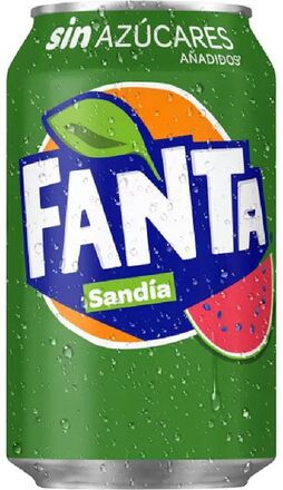 Fanta Sandia/Vattenmelon Sockerfri - 330 ml