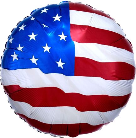 Folieballong USA Flagga