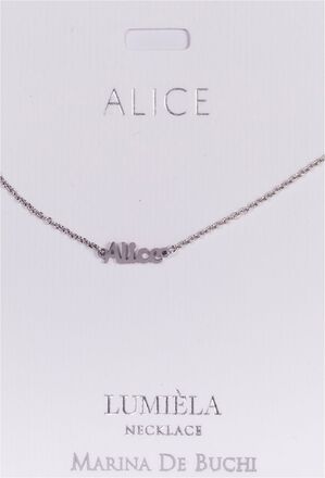 Namnhalsband Silver - Alice