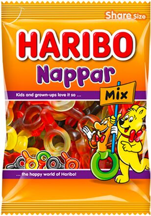 Haribo Nappar Mix - 275 gram