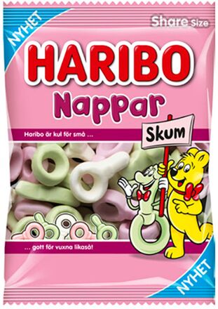 Haribo Nappar Skum - 120 gram