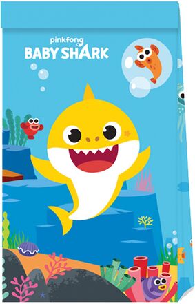 Kalaspåsar Baby Shark - 4-pack