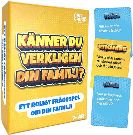 Känner Du Verkligen Din Familj Frågespel