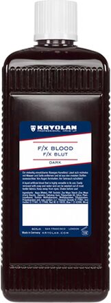Kryolan F/X Blod - 500 ml Mörkröd