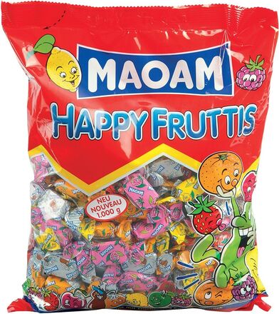 Maoam Happy Fruttis Storpack - 1 kg