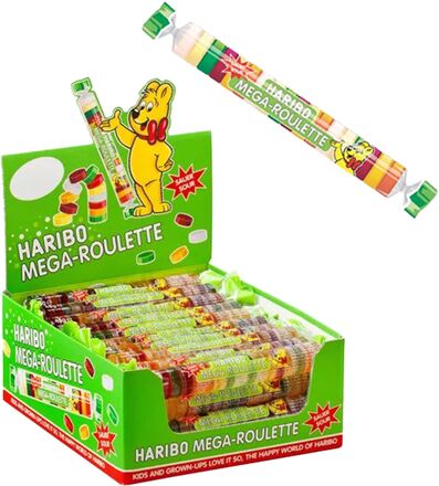 Mega Roulette Happy Sour Storpack - 40-pack