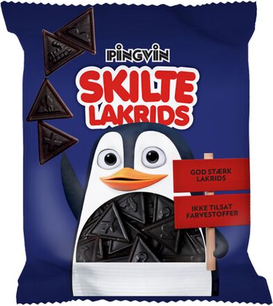 Pingvin Skittle Lakrids - 110 gram