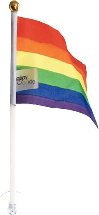 Regnbågsflaggan med Sugpropp - 2-pack