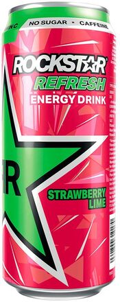 Rockstar Refresh Strawberry Lime - 50 cl