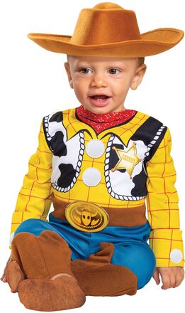 Toy Story Woody Deluxe Bebis Maskeraddräkt - 12-18 månader